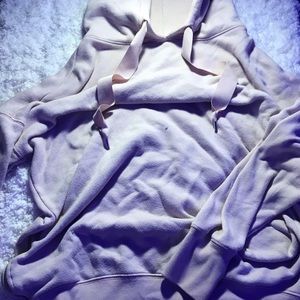 Aerie oversized side zipper hoodie